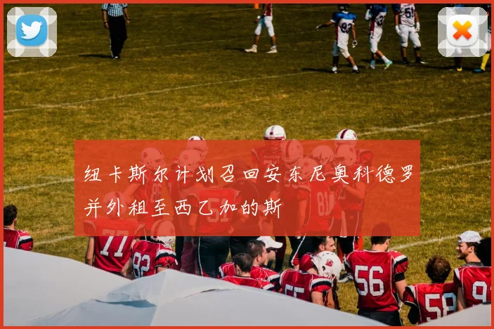 纽卡斯尔计划召回安东尼奥科德罗并外租至西乙加的斯